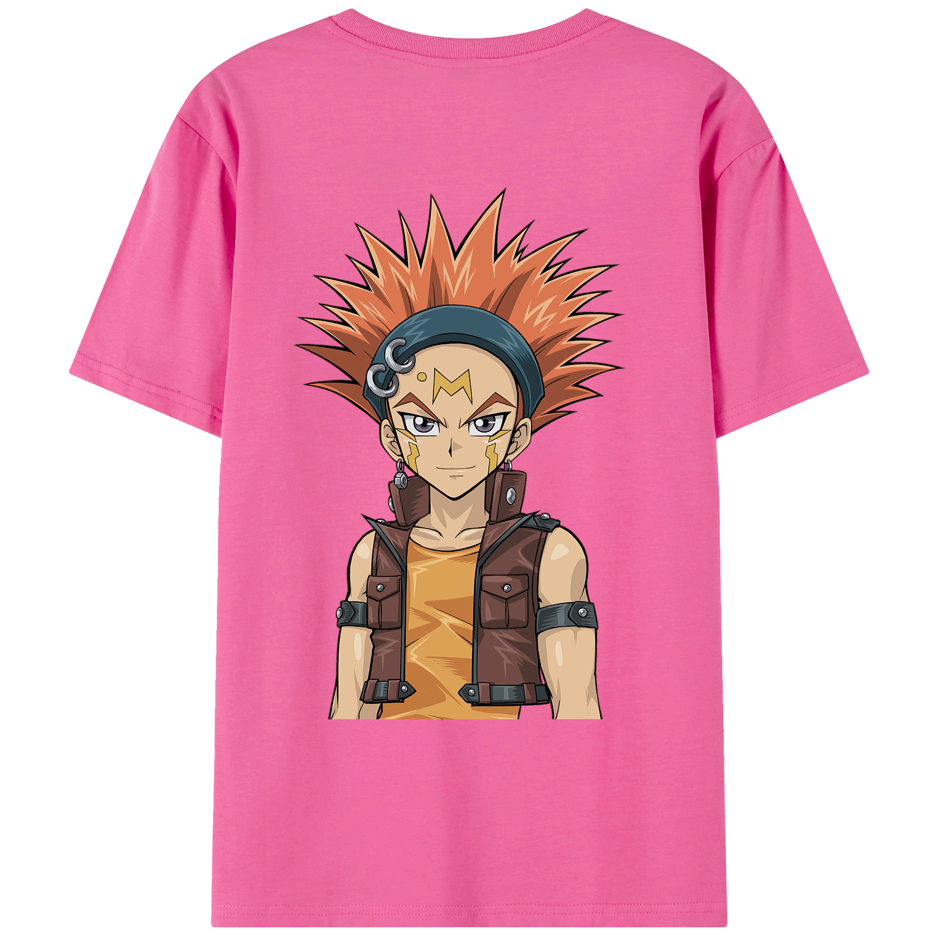 遊☆戯☆王 Yu-Gi-Oh! レディース半袖Tシャツ(バックプリント)